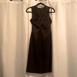 Lauren 2 Tone Black Dress